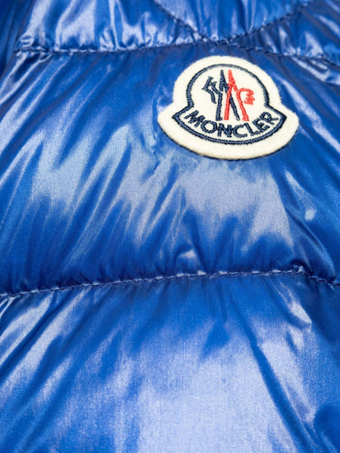 metallic finish down jacket