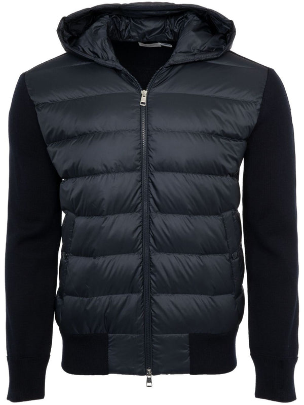 hooded padded jacket