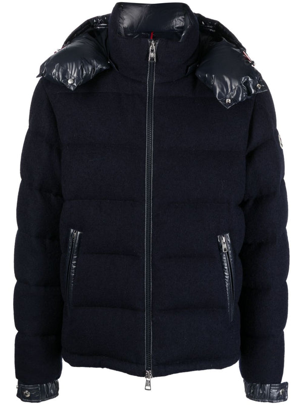 Winniped quilted wool jacket