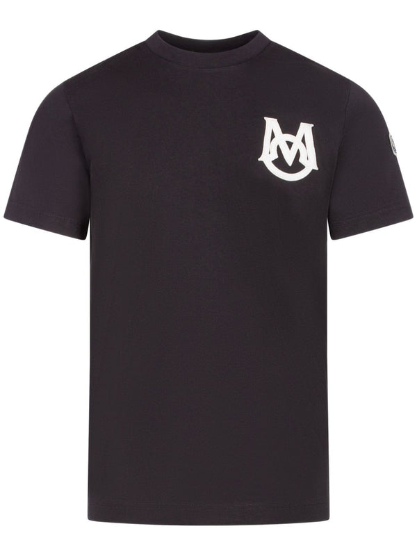 logo-patch cotton T-shirt