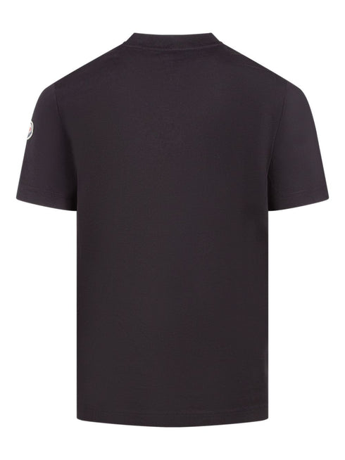 logo-patch cotton T-shirt