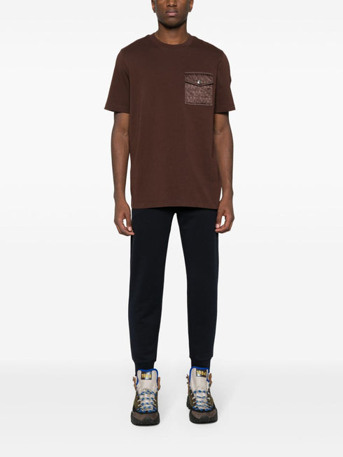 logo-patch track pants