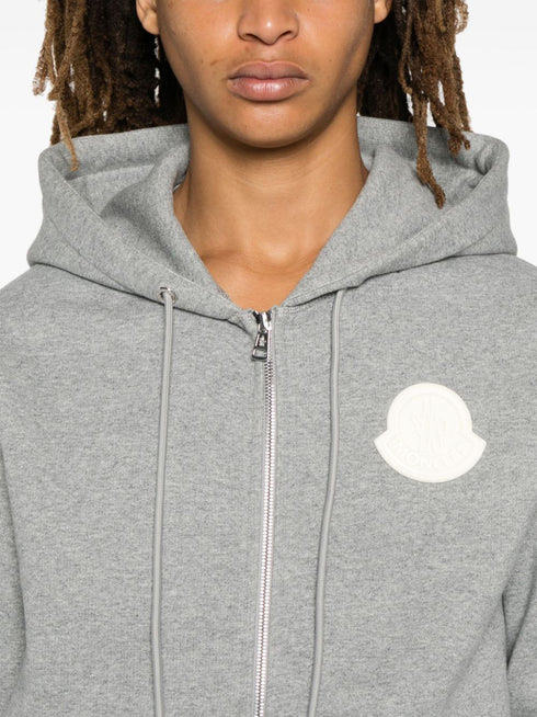 logo-patch hoodie