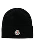 logo-patch beanie hat
