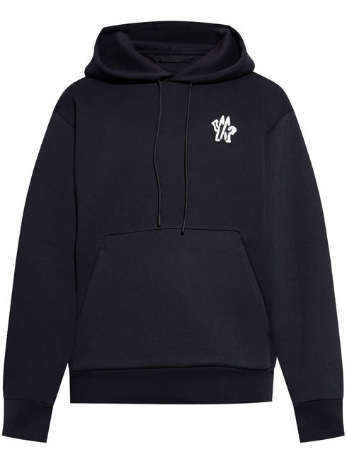 logo-appliqué hoodie