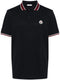 logo-patch polo shirt