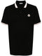 logo-patch polo shirt