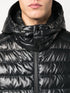 logo-patch padded down jacket