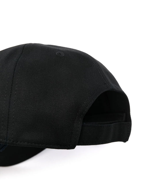 logo-appliqué cotton cap