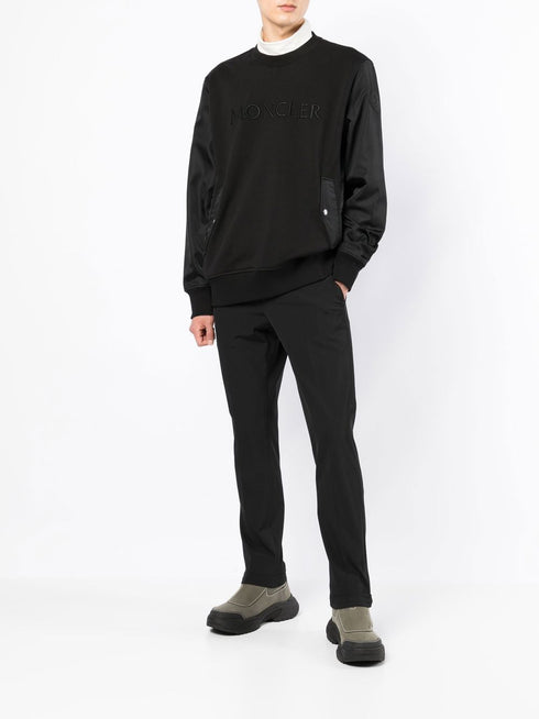 logo-print cotton sweatshirt