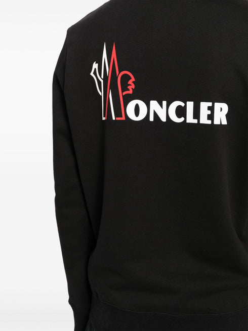 logo-appliqué cotton sweatshirt