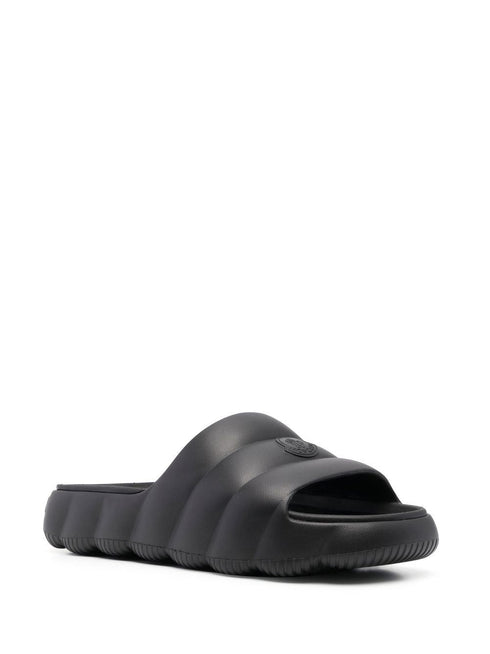 Lilo faux-quilted slides