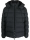 funnel-neck padded down jacket