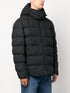 funnel-neck padded down jacket