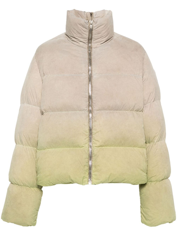 x Rick Owens Cyclopic gradient padded jacket