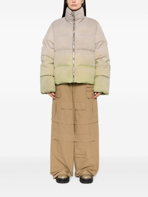 x Rick Owens Cyclopic gradient padded jacket
