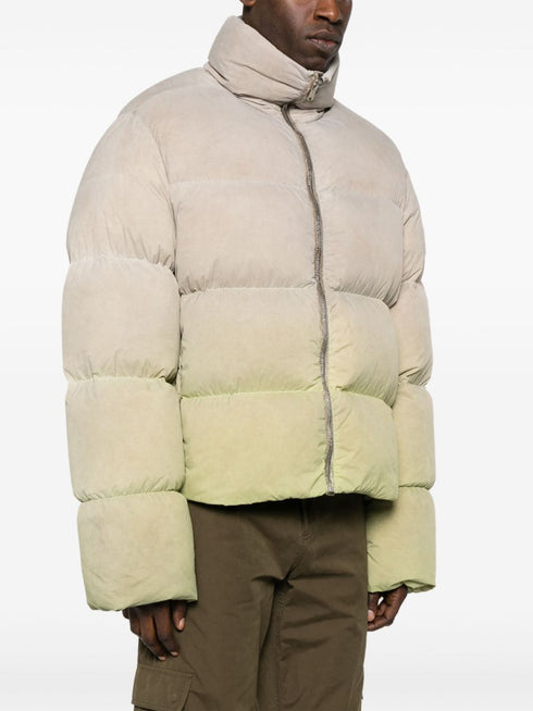 x Rick Owens Cyclopic gradient padded jacket