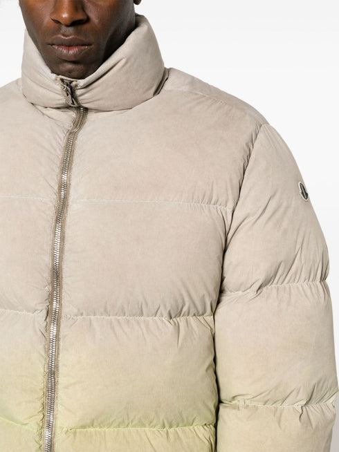 x Rick Owens Cyclopic gradient padded jacket