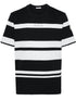striped cotton T-shirt