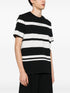 striped cotton T-shirt