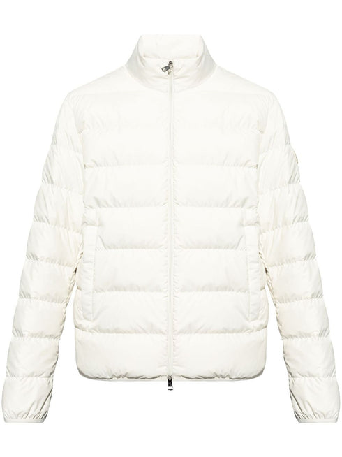 logo-patch padded jacket