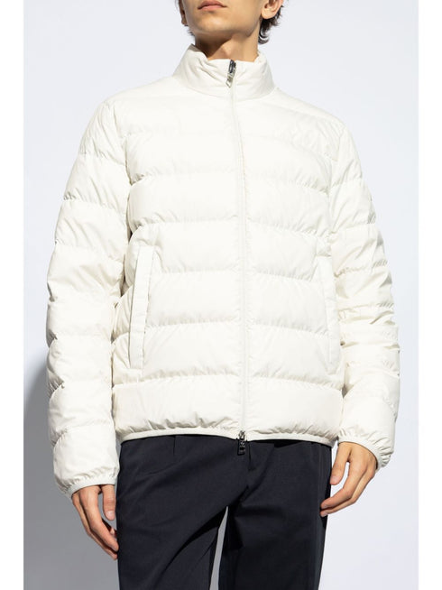 logo-patch padded jacket