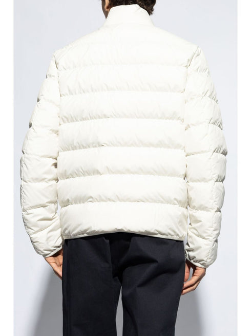 logo-patch padded jacket