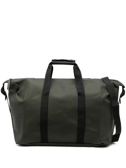 logo-debossed waterproof holdall
