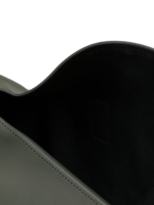 logo-debossed waterproof holdall