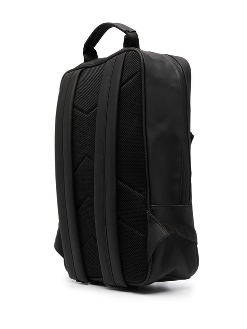 matte-finish backpack