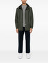 Rains Drawstring-hood Buttoned Rain Jacket