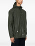 Rains Drawstring-hood Buttoned Rain Jacket