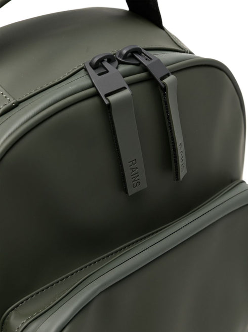 Book Daypack faux-leather backpack