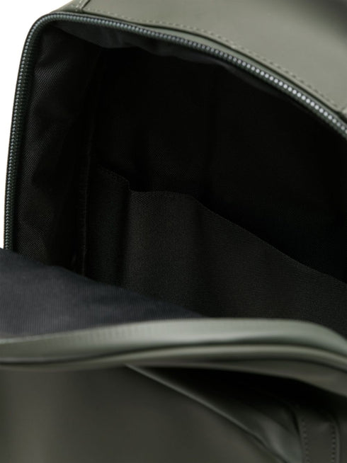 Book Daypack faux-leather backpack