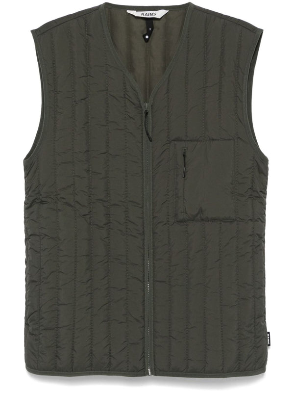 quilted gilet