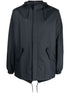 drawstring-hood parka jacket