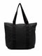 top zip-fastening tote bag