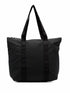top zip-fastening tote bag