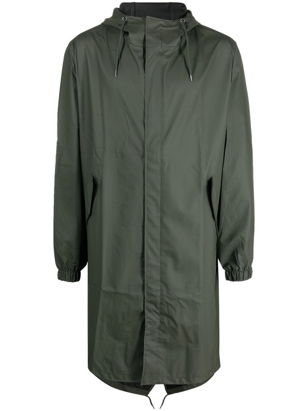Rains Drawstring Hooded Raincoat