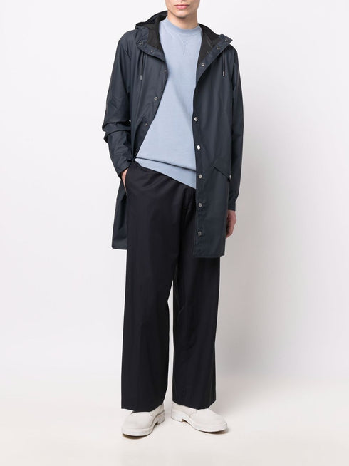 Rains Drawstring Hooded Coat