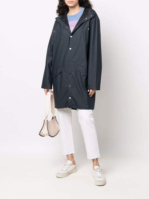 Rains Drawstring Hooded Coat