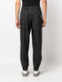 drawstring elasticated trousers