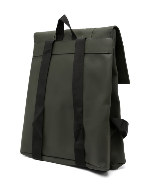 MSN logo-debossed backpack