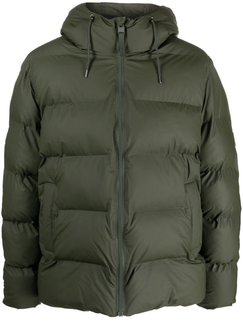 hooded padded jacket