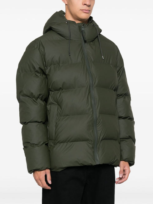 hooded padded jacket