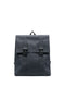 MSN faux-leather backpack