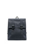 MSN faux-leather backpack