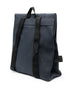 MSN faux-leather backpack
