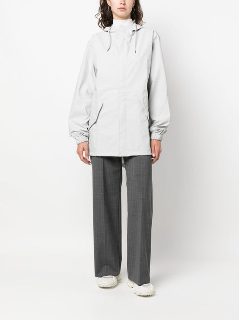 Wodoodporny płaszcz przeciwdeszczowy typu fishtail