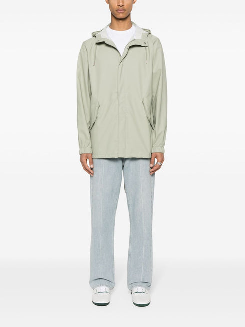 Fishtail hooded jacket